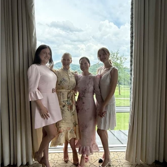 ZIMMERMAN ILLUMINATE PEPLUM MIDI DRESS - Picture 5 of 6